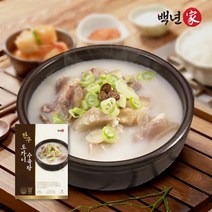 백년가 [백년가]한우도가니탕600g*10팩, 1