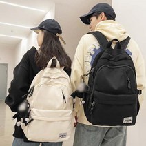 대학생가방 여학생가방 여대생백팩 여중생 고등학생책가방 캔버스백팩