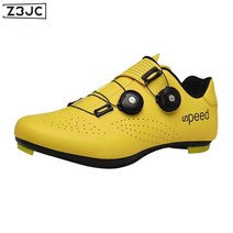 Z3JC 남성 노락 손잡이 겨울 남자 자전거 라이딩화, Z3JC 황색 도로에는 자물쇠가 있다., 235mm