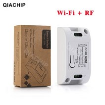 iot 홈 스위치 스마트 Tuya 와이파이 라이프 라이트 RF433 원격 제어 벽 패널 무선 릴레이 수신기 110V 220V 알렉사와 함께 작동 Google, 1 smart switch, 10 1 smart switch
