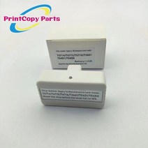 엡손 워크포스 WF-C5210 WF-C5710 WF-C5790 WF-M5299 ET-8700 WF-M5799 폐잉크 탱크용 유지 보수 탱크 칩 T6716 리셋터, [01] A-with battery