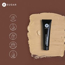 SUGAR Cosmetics Goddess Of Flawless SPF30+ BB 크림 - 55 아메리카노 (미디엄 딥) 롱래스팅 경량 포뮬라 297198, 55 Americano (Medium Deep)