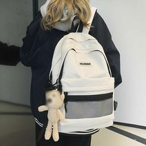 스콰즈 백팩 SHR159 2COLOR 튼튼한 학생 데일리 캐주얼 가방