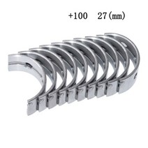 오토바이 튜닝 레이싱엔진 가스켓10Pcs 부품 혼다 CBR250R CBR250 CBR14 MC14 CBR17 MC17 CBR19 MC19 KY1 KT7 용 메인 크랭크 샤프트, 추가100 27mm, 10개