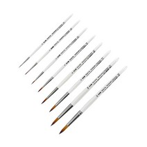 [KUM]세필붓 메모리포인트 ANGULAR, [6512720]12호