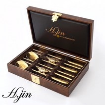 [도도예] H.jin 십장생 진공 골드티타늄 수저세트 (고급 숟가락 젓가락) 환갑 회갑 칠순 고희 팔순 생일 생신 퇴직 퇴임 선물 기념품 답례품 추천, A 스타일