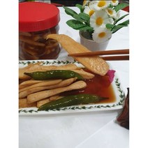 국산 강원도 횡성 더덕으로 만든 더덕 반찬 300g, 더덕간장장아찌 300g