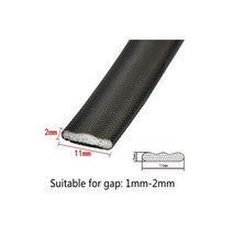 실내방음벽 가정용 아파트 방음벽 차음재 차음판 5M 자체 접착 도어 창 씰링 스트립 방음 폼 씰 날씨 대비 스트리핑 burlete puerta gap 필러 하드웨어, 5 Meter, I-brown