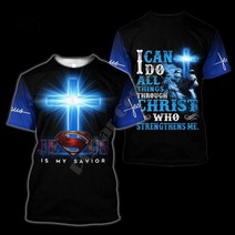 예수님 그리스도 PLstar Cosmos Christian olic Jesus R Streetwear 3DPrint Summer Casual Funny T-shirts, 06 T-shirts_03 M