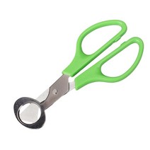 계란빵 기계 업소용 전기 풀빵 메이커 노점상 달걀빵 에그 1Pcs 스테인레스 스틸 달걀 커터 메추라기 주방, 02 green