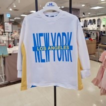 쁘띠앙팡 _꼼므 NC02 써니절개배색롱티 CCT12UTS48