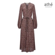 아떼바네사브루노 20FW 바네사브루노 아떼 VLDR0D425BK 블랙 스트랩 실크 긴팔원피스