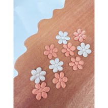 [그레이스샵]부자재 수공예 한복악세사리 만들기 부자재 2.1cm 미니꽃 20pcs (주문수량1=20개)
