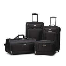 American Tourister Fieldbrook XLT 소프트사이드 업라이트 수하물 블랙. Xlt 러기지