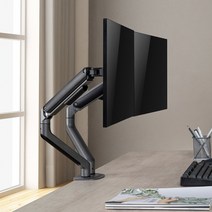 카멜마운트 셀프밸런스 듀얼 모니터암 거치대 AMA-2D, 실버