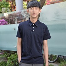 기타 바보사랑[지엔제이커머스]지앤제이 프리미엄 쿨론 남성 카라티 (네이비)
