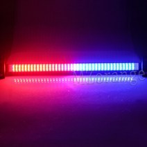 자동차조명 스트로보 스코프 Fso 플래시 라이트 자동 80 Led 깜박임 경찰 점멸 장치 경고, 한개옵션1, 06 Red Blue