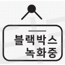 블랙박스 녹화중 스티커 데칼 튜닝 카니발 익스플로러 그랜져 베뉴 더뉴코나 차량 쏘나타DN8 QM3 스타렉스 문구 GV70 K7 올뉴K3 스파크 TG 올란도 SM5, 화이트, A타입