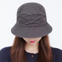 마인드맵 빌런 워싱 버킷햇 남자 여성 빈티지 벙거지