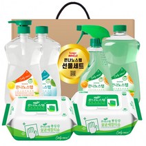 은나노스텝 VIP 기획선물세트 정성가득 알찬 구성 명절선물 효도선물 지인선물 답례품, 다용도 세정제 VIP세트 550ml 8개