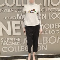 BCBG NC13 머핀 투버튼 일자 팬츠 B1D9P304