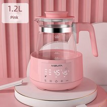 바란분유포트 온도조절 전기포트 티포트 분유포트기 유아용 온도 조절 우유 조절기 1.2L 220V 아기 주전, 03 A Standard PI_02 UK