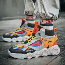 남자 패션 하이탑 운동화 통기성과 편안함