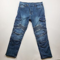 빈티지 바이커진 데님팬츠 스판 워싱 빈티지 사이즈32