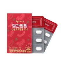 씨스팡 혈관팔팔 피부팔팔 500mg 30캡슐 10통