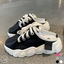 도오빠 여성 뮬 샌들 운동화 블로퍼 슬리퍼 굽높은 키높이 발볼넓은 편안한 데일리슈즈 여성화 키높이슈즈 출근룩 대학생 캐주얼