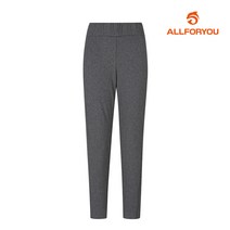 [올포유] 여성 기모 웜업 밴딩 배색 절개 팬츠 AWWPI7337-190_G