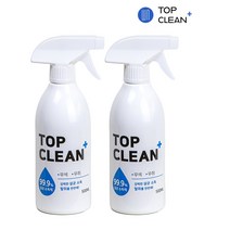 탑크린플러스 살균소독제 차아염소산수 뿌리는소독제 다목적 공공기관 대용량, 500ML x2 탑크린플러스 살균소독제 뿌리는소독제