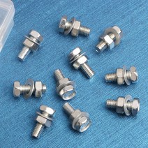 [풀리줄리] 10p 육각볼트 (20x6mm) 볼트너트세트