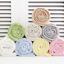 미래천 대폭 양면타올 원단 스윗소다 8color, 그린