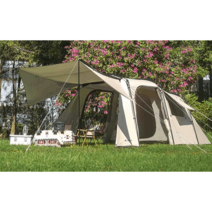 거실형 텐트 쉘터 투룸 대형 글램핑 하우스전실 돔, B타입