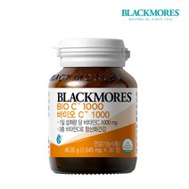 블랙모어스 비타민C 1000 30정, 단품, 단품