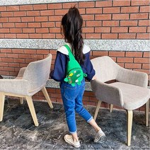 공룡 유아 크로스백 남아 여아 어린이집 선물 아기가방 핸드폰 복주머니 힙색