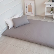 꿈자리 순면 목화솜요 140x210 - 두꺼운 목화솜토퍼 솜이불요 목화요솜, 1. 140x210 솜추가없음, 1. 1면 지퍼처리(기본), 2. 그레이