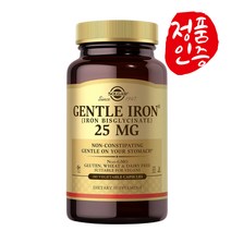 솔가 순한 철분 25mg 베지 캡슐 180정 1통, 180정 (1팩)