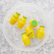 (T-648) 15x20mm 바나나우유(약13g/약6개)슬라임파츠