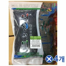 농협 흑미 (1kg) x4개 영양밥 검은쌀 칼라밥 맛있는밥, 단품