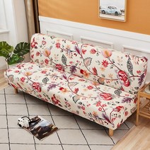 소파커버 쇼파 sofa cover 천갈이 덮개 거실 용 탄성 침대 타월 미끄럼 방지 면, 160cm - 185cm, 컬러28
