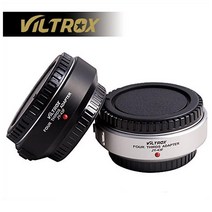 viltrox 자동 초점 m43 렌즈 올림푸스 panasonic e-pl3 ep-3 e-pm1 e-m5 gf6 gh5 g3 dslr용 마이크로 43 카메라 어댑터 마운트, 은