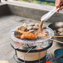 일본식 규카츠화로 숯불 미니 화로 규카츠 야끼니꾸, C, 1개