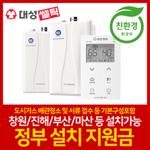 부산 진해 김해 창원 보일러지원금 대성쎌틱 친환경 콘덴싱 보일러 DNC2 15D 온도조절기, DNC2 15D 온도조절기+보일러설치포함
