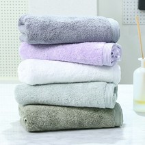 송월 190g 뱀부얀 100% 호텔수건 5장 세트, 올리브