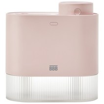 트리플블랙 미니 투인원 무드등 가습기 500ml, HUS05050D(핑크베이지)