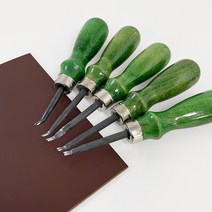 그린우드 엣지베벨러 가죽공예 도구 엣지베베러, 0호 0.6mm