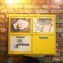 런메이크 스타일리쉬 메모보드 54종-게시판, 07.A4세로형 3P_핑크
