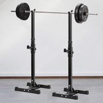 Aoduoya 분리형 스케일 스쿼트랙 근력운동 홈트 운동기구 높이조절 웨이트기구 스쿼트 헬스기구, 블루